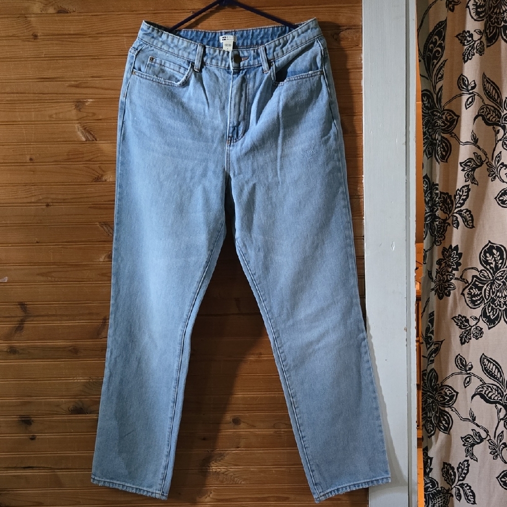 Billabong Women's High-Waisted  Got It Denim Jeans Size 31 Light Wash